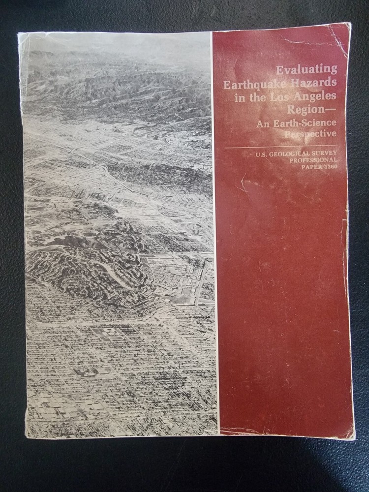 Evaluating Earthquake Hazards in the Los Angeles Region US Geological 1360