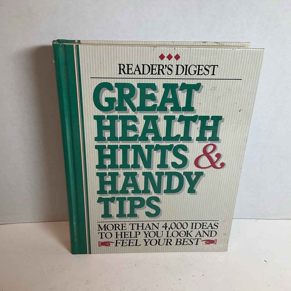 Great Health Hints And Handy Tips by Reader’s Digest (1994, Hardcover)