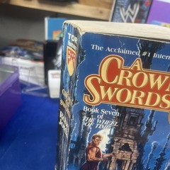 A Crown of Swords Book 7 Wheel of Time by Robert Jordan 1st Ed Printing Soft