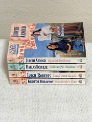 Harlequin Born In The USA Romance Series Lot 4 Paperback Books