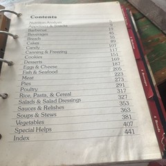 Better Homes and Gardens New Cook Book 1981 Cookbook Red Binder Vintage Read Des