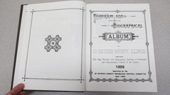 Portrait and Biographical Album Jo Daviess County Illinois 1889 reprinted 1995