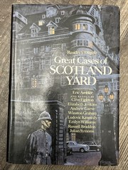 Great Cases of Scotland Yard by Reader’s Digest Editors (1st Ed 1978, Hardcover)
