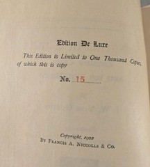 1902 Iphigenia in Tauris By J W Goethe Luxury Edition #15 of 1,000