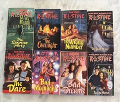 Fear Street RL Stine Paperbacks Set 8 1990s Horror USA
