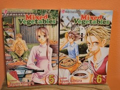 Mixed Vegetables Volumes 1-8 Complete Set English Manga by Ayumi Komura
