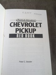 Chevrolet Pickup Red Book (Motorbooks International Red Book Series)
