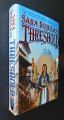 THRESHOLD True 1st ed SARA DOUGLASS  1997 Hardcover HCDJ unread 448 pages