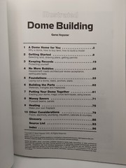 Illustrated Dome Building : Step-by-Step Complete Plans by Gene Hopster