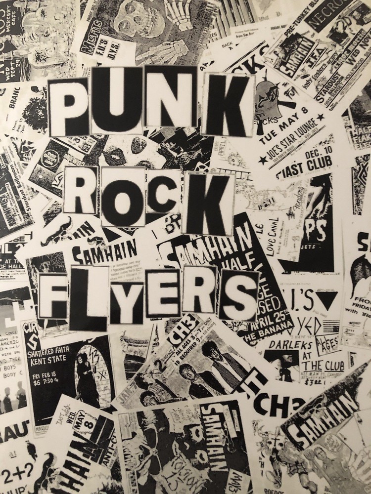 400 Punk Rock Flyers Book – Minor Threat, Bad Brains, Circle Jerks, Misfits FEAR