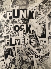 400 Punk Rock Flyers Book – Minor Threat, Bad Brains, Circle Jerks, Misfits FEAR