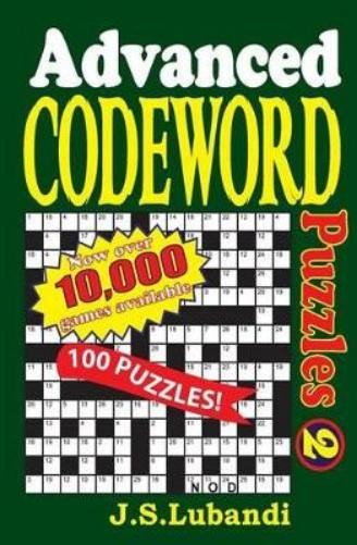 J S Lubandi Advanced Codeword Puzzles 2 (Paperback) Advanced Codeword Puzzles 2