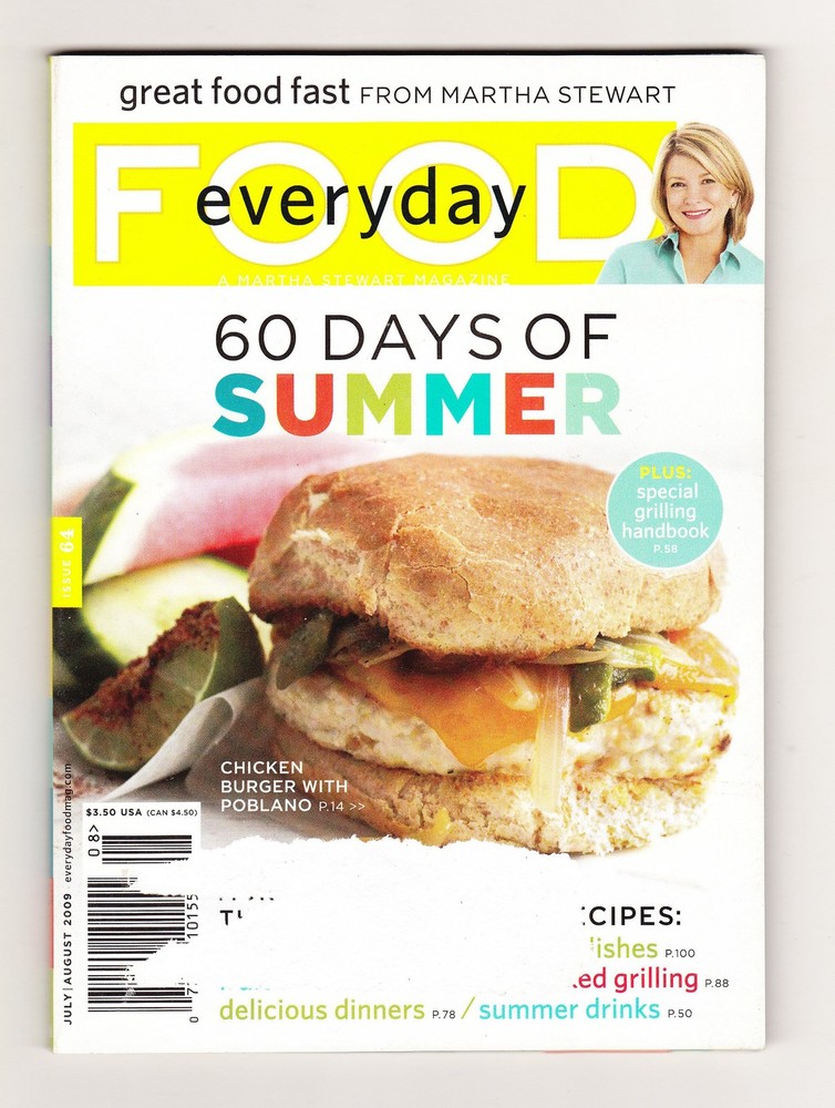 Food Everyday 60 Days Of Summer July/August 2009