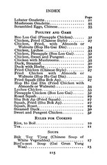 1919 Chinese Japanese Vintage Cook Book 123 Pages