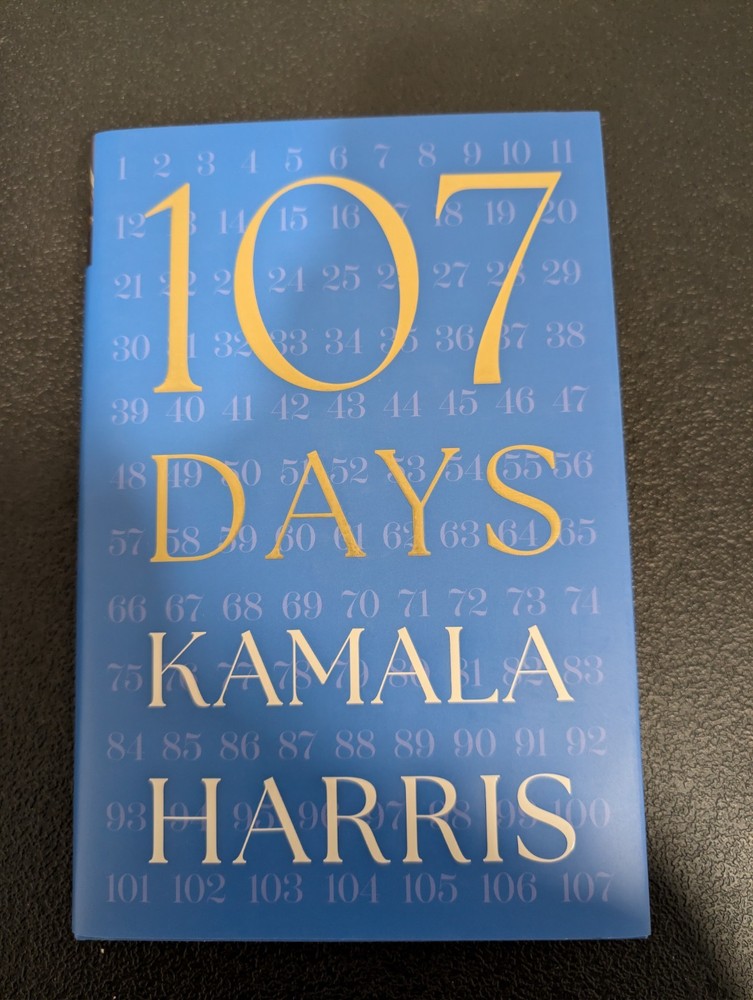 Kamala Harris SIGNED AUTOGRAPH 107 Days BOOK 1st Edition Vice President IN HAND