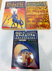 22 PC ANIMORPHS MEGAMORPHS ANDALITE CHRONICLES PAPERBACK BOOKS LOT APPLEGATE (K)