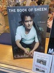 Charlie Sheen The Book Of Sheen: A Memoir Signed Book Hardcover Autographed