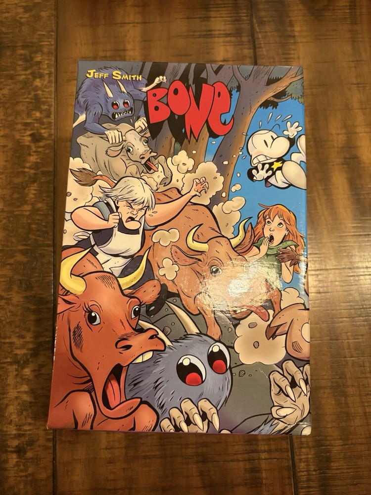 Jeff Smith Complete Bone Graphic Novel Series Books 1-9, PB, Scholastic Set