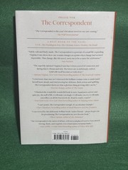 Virginia Evans The Correspondent: A Novel Hardcover 2025 Epistolary Fiction