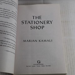 The Stationary Shop a novel by Marjan Kamali (2019, Paperback) Good