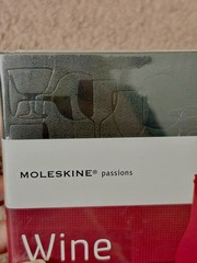 Moleskine Passions Wine Journal Carnet Vins Sealed Black 240 Pages 5×8 1/4” New