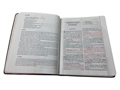 God’s Holy Bible KJV Special Margin Edition LARGE PRINT 1999 Burgundy Red Letter