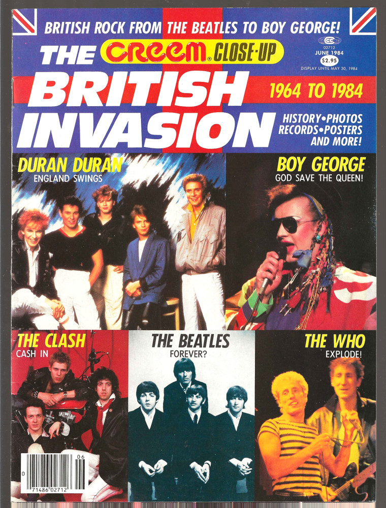 The Clash, The Who, The Beatles, Duran Duran – Creem June 1984