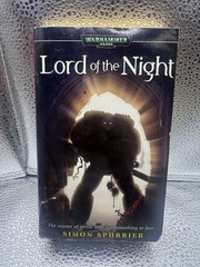 Warhammer 40K Lord of the Night Simon Spurrier PB Night Lords Black Library