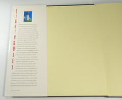Lighthouses LARGE 12.5 x 11 in HARDCOVER by F. Ross Holland – 1995 Metro Books