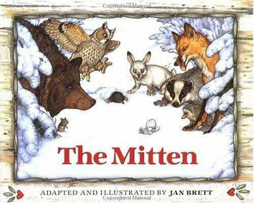 The Mitten – hardcover, 039921920X, Jan Brett