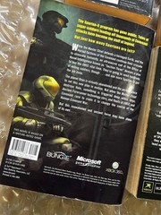 HALO Paperback Book Lot of 6 Xbox Master Chief Flood Scifi Fall of Reach