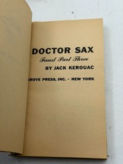 Jack Kerouac Paperback Lot 3 Books-Dr.Sax, On the Road, The Subterraneans