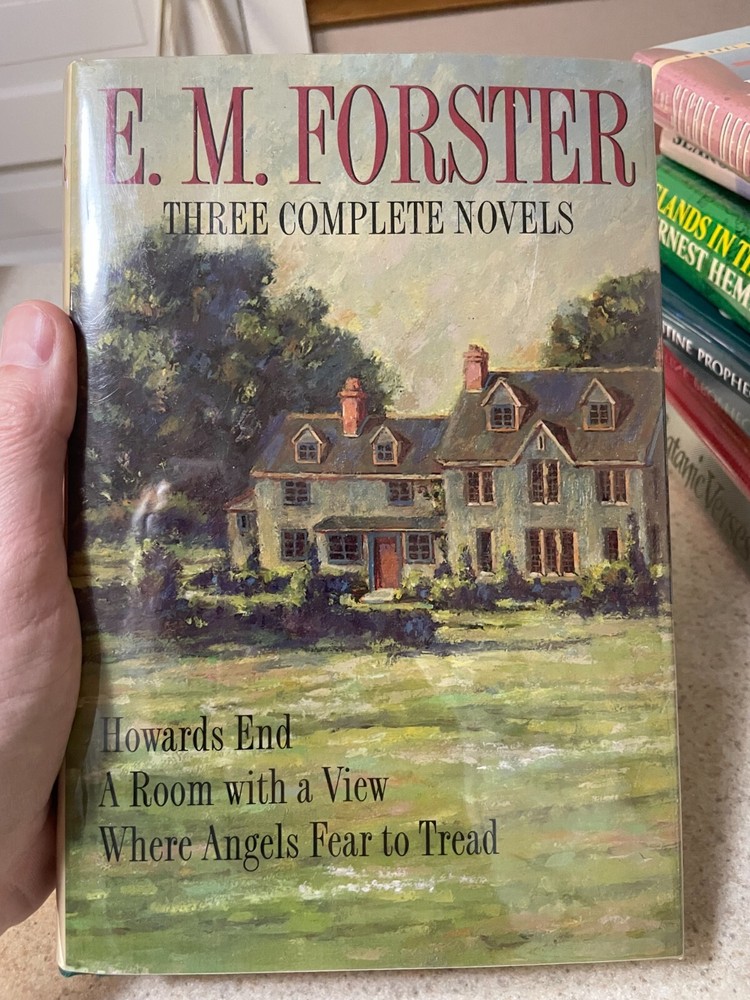 E.M. Forster 3 Complete Novels Howards End, A Room With a View, Where Angels HC