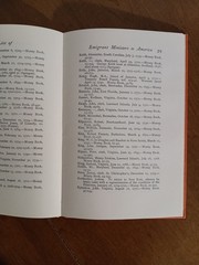 A List of Emigrant Ministers to America 1690-1811 G. Fothergill GENEALOGY Ex-lib