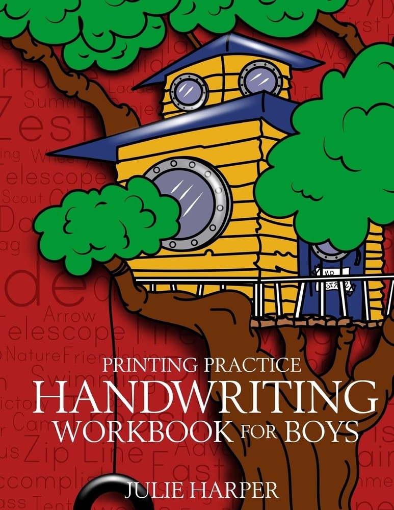 Printing Practice Handwriting Workbook for Boys – paperback Harper, Julie