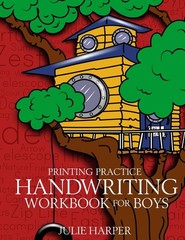 Printing Practice Handwriting Workbook for Boys – paperback Harper, Julie