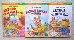 Arthur by Marc Brown Lot of 3 NEW Paperbacks Learning to Read Level 2