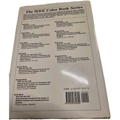 IEEE 493-1997 Gold Book Reliable Industrial Commercial Power Systems HC