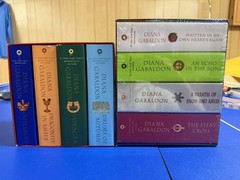 The OUTLANDER Series 1-8 Diana Gabaldon Paperback Book Lot of 8, One Set Sealed