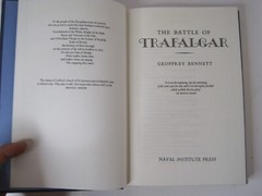 The Battle of Trafalgar by Geoffrey Bennet Hardcover 1978 Naval Institute Press