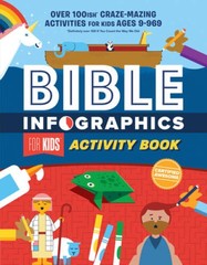 Bible Infographics for Kids Activity Book: Over 100-ish Craze-Mazing – VERY GOOD