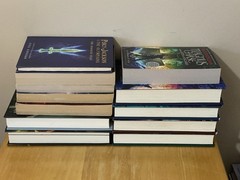 Rick Riordan 12 Book Lot (7 HC, 5 PB) Percy Jackson 1-5, Trials of Apollo 1-3,.