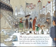 American Golem – Jewish Children Baseball Book – 40 pages 8.5x11in 
