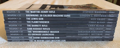 Lot of 10 Osprey WEAPONS series Illustrated Military history book 26-58