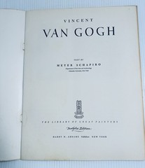 Library Great Painters Portfolio Edition Art Two Book Set Van Gogh Picasso