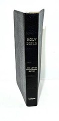 Holy Bible Red Letter Concordance Edition 1970 National Bible Press