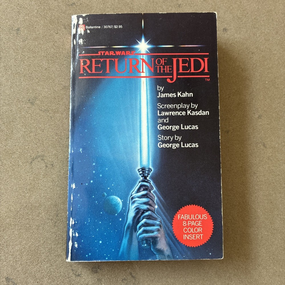 Star Wars Return of the Jedi – James Kahn Paperback Novel 1st edition 1983