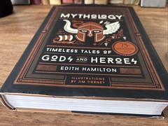 Mythology Timeless Tales of Gods Heroes Edith Hamilton HC Book 75th Anniversary