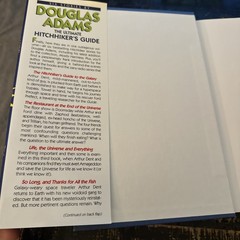 The Ultimate Hitchhiker’s Guide by DOUGLAS ADAMS Complete 6 stories HC/DJ 1996
