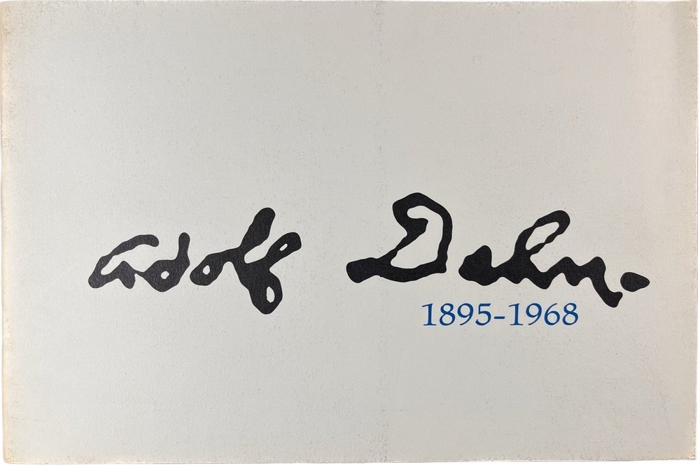 Adolf Dehn 1895-1968, Selected by Mrs. Adolf Dehn, Organized and Circulated by..